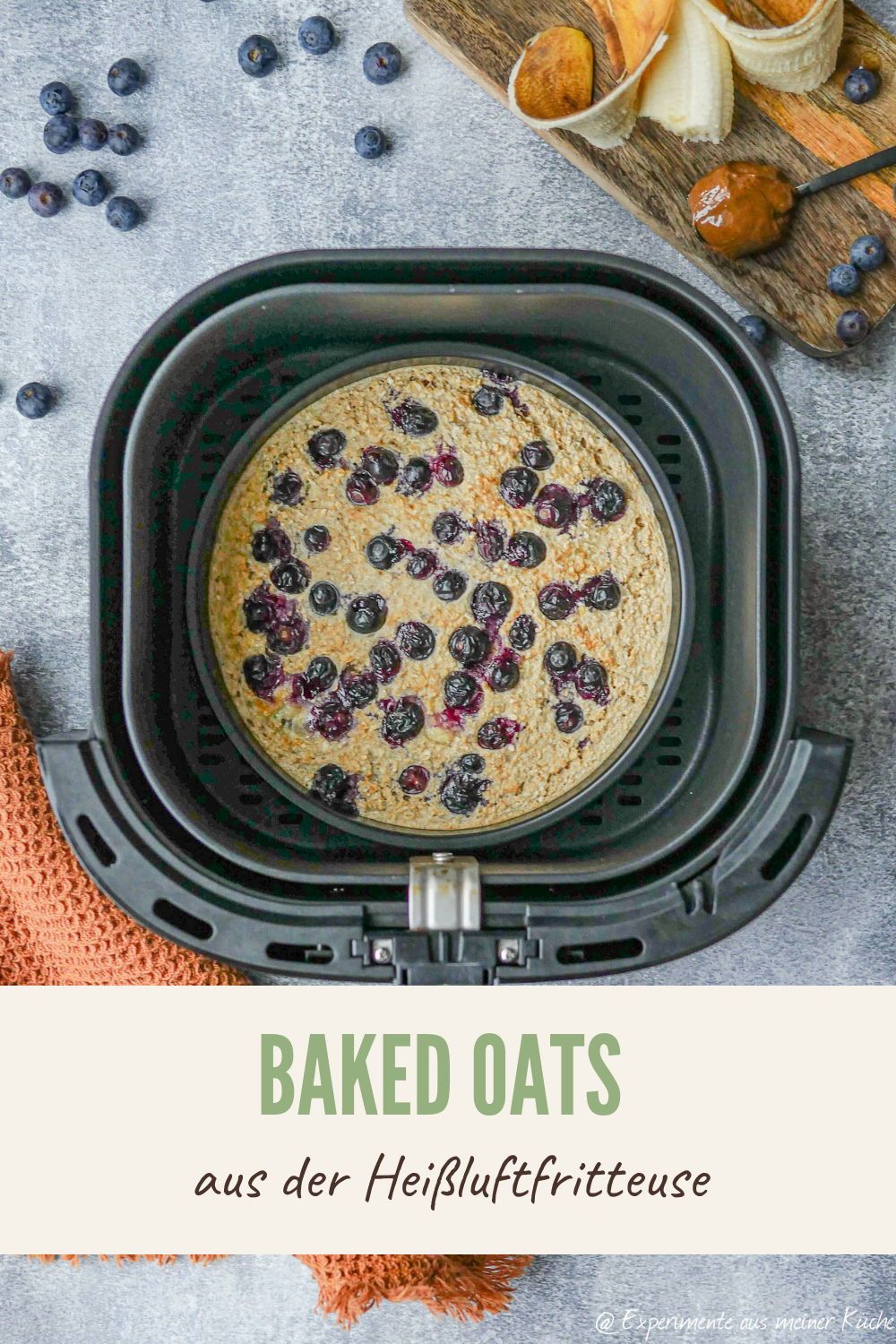 Baked Oats aus der Heißluftfritteuse: Ein Genuss für jeden Morgen