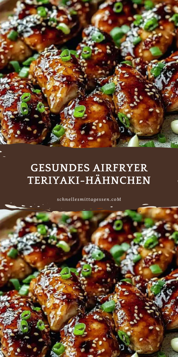 Schmackhaftes Teriyaki-Hähnchen aus dem Airfryer