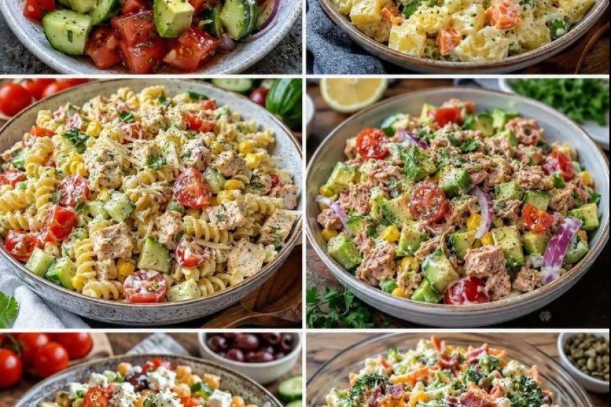 6 köstliche Salate ohne Blattsalat, die inspirieren