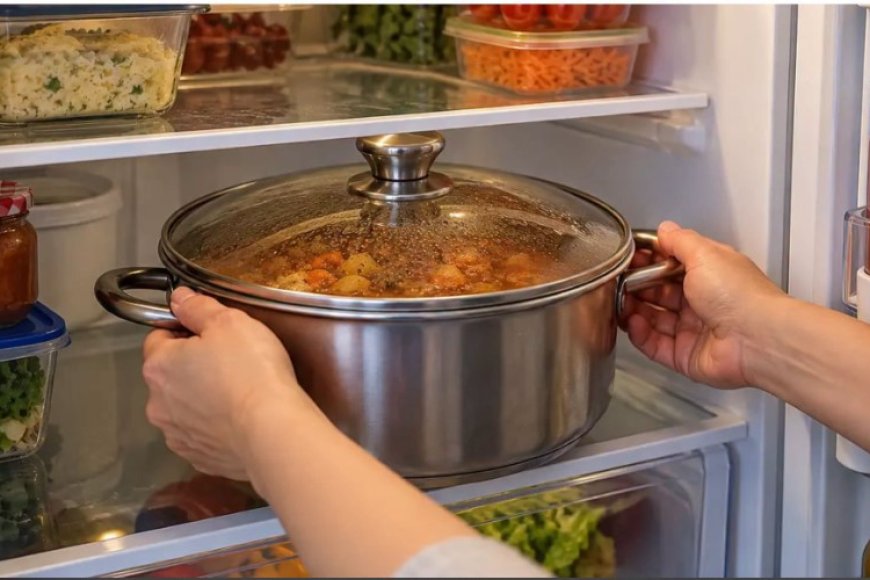 Essen richtig lagern: Warum Kochtöpfe im Kühlschrank nicht ideal sind